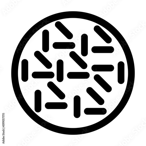 Probiotic icon template