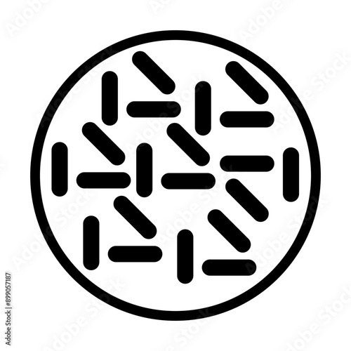 Probiotic icon template