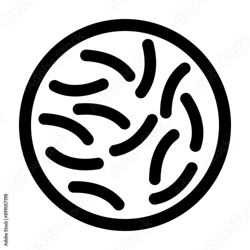 Probiotic icon template
