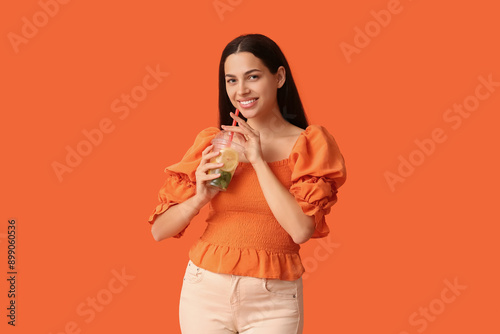 Beautiful young happy woman...
