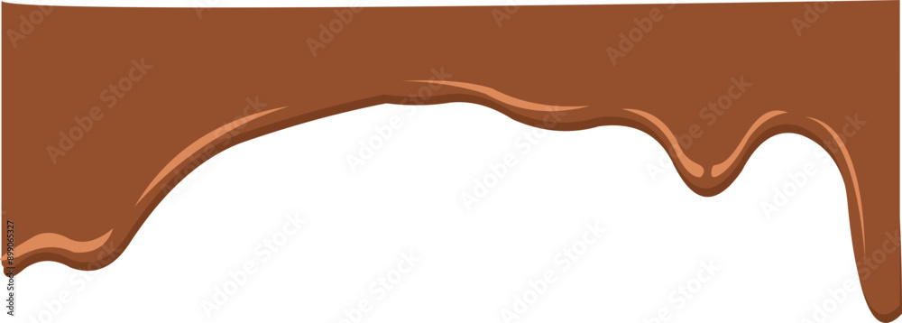 Melted Chocolate Vector Melted Chocolate Vector