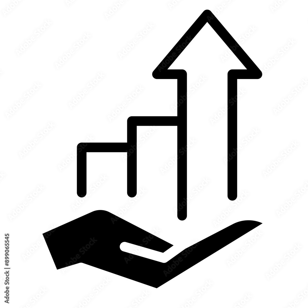 Growing graph. Growth success arrow icon. Growing graph icon. Growth chart icon. Growing bar graph. Vector illustration. Growing graph. Growth success arrow icon. Growing graph icon. Growth chart icon. Growing bar graph. Vector illustration.