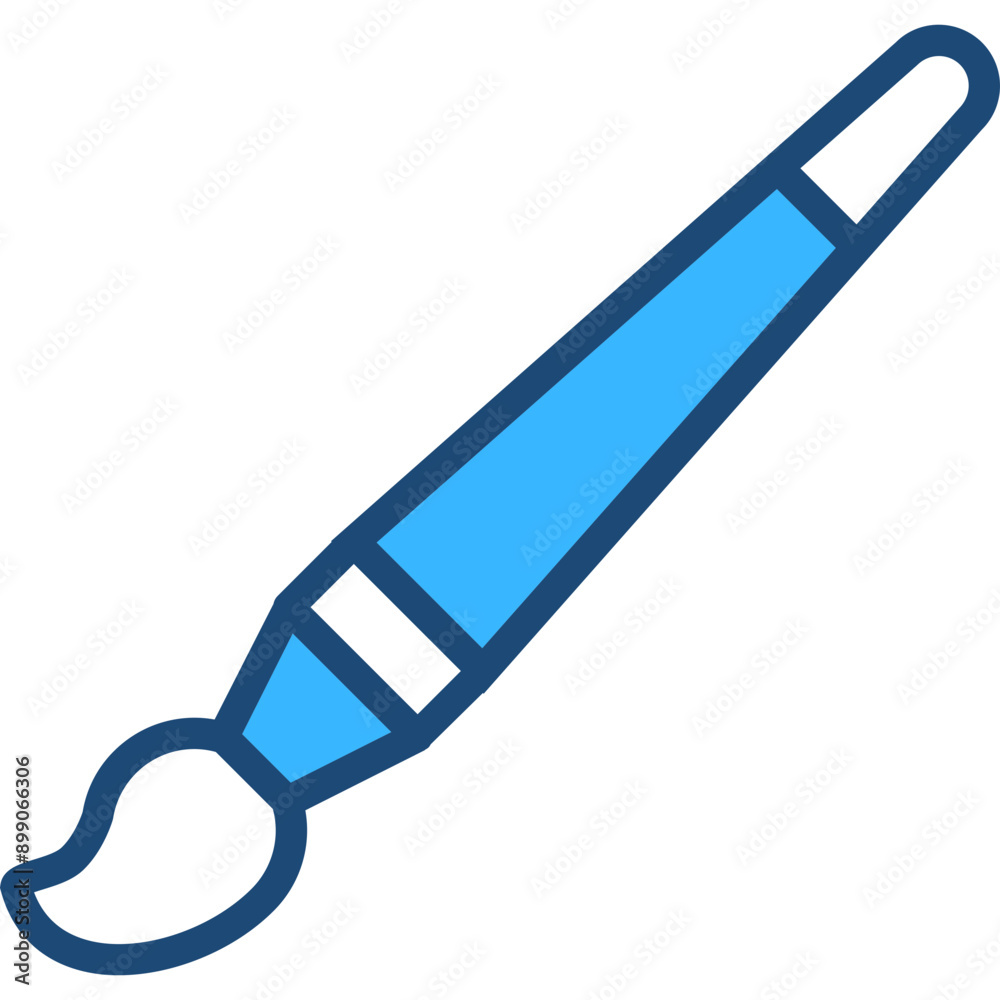 Painting Blue Icon Design Vector Painting Blue Icon Design Vector