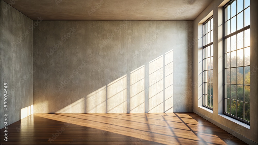 Softly lit, blurred, natural light pours through a window, casting long, intricate shadows on a minimalist wallpaper, evoking serenity. Softly lit, blurred, natural light pours through a window, casting long, intricate shadows on a minimalist wallpaper, evoking serenity.