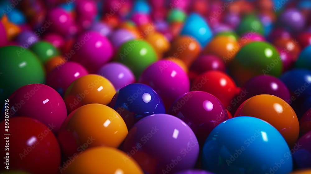 3d ball background