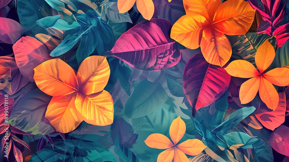 Summer pattern wallpaper Summer pattern wallpaper