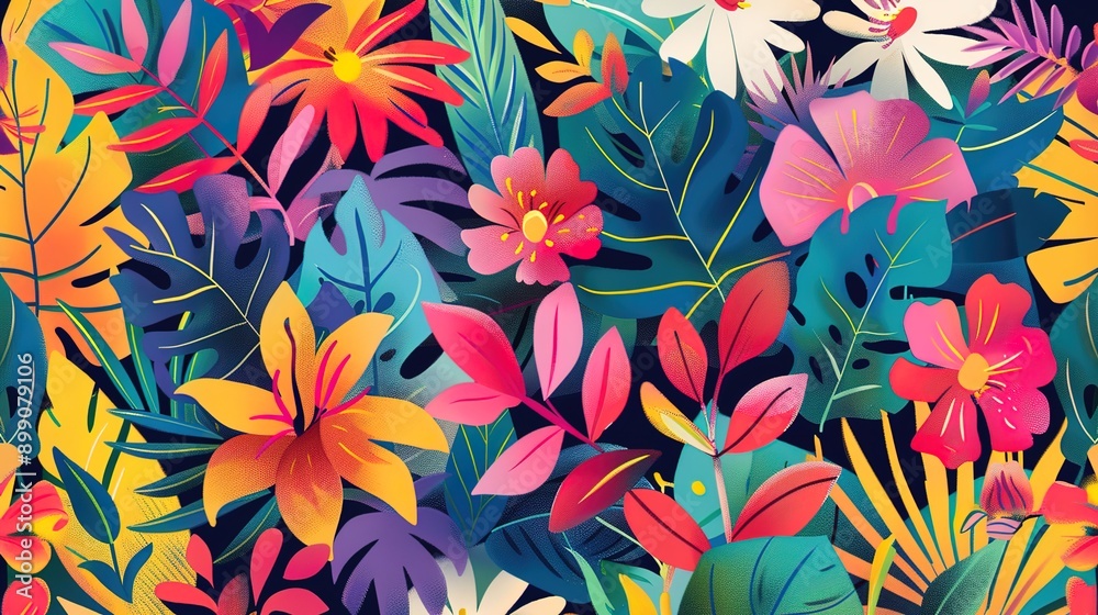 Summer pattern wallpaper Summer pattern wallpaper