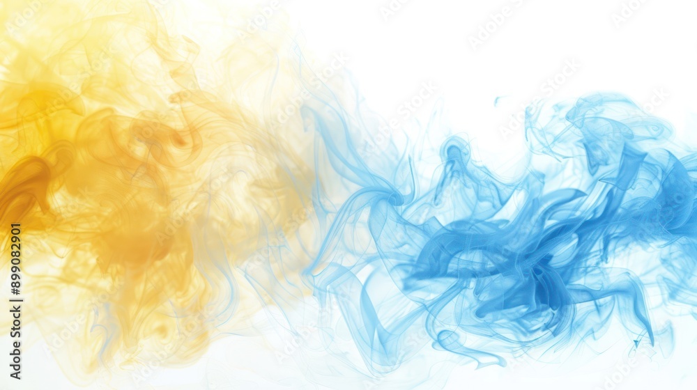 smoke cloud texture close up isolated on white background