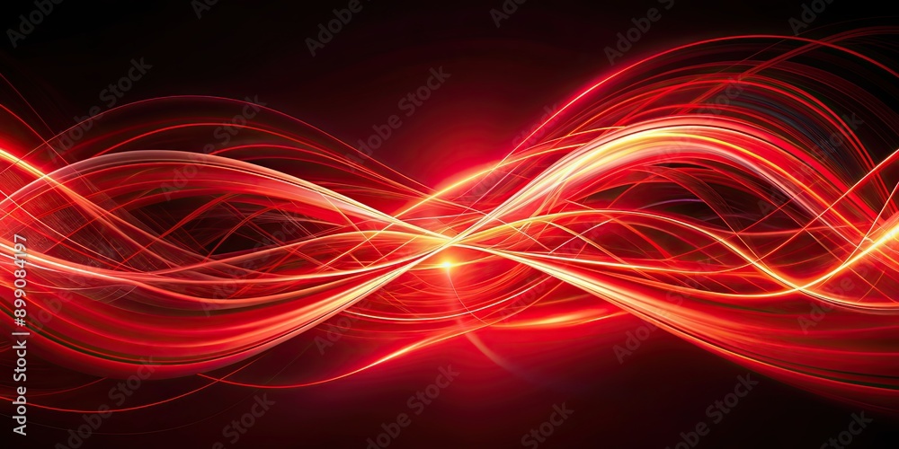 Red abstract art pattern with dynamic light streaks on dark background, abstract, red, art, pattern, dynamic Red abstract art pattern with dynamic light streaks on dark background, abstract, red, art, pattern, dynamic