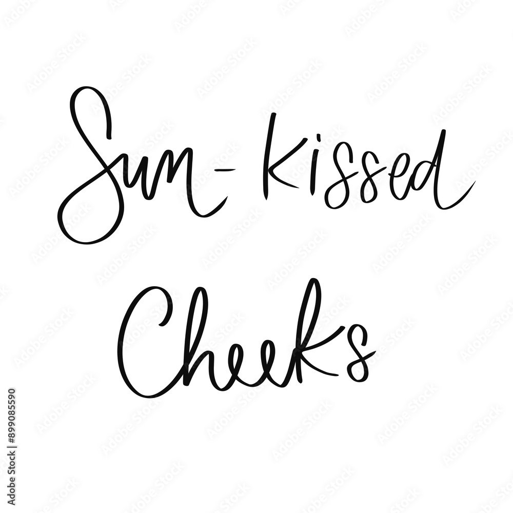 Obraz premium Sun kissed cheeks