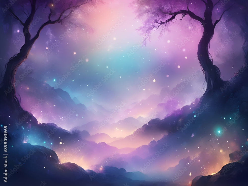 abstract fantasy mysterious mist concept lights bokeh effect creative background abstract fantasy mysterious mist concept lights bokeh effect creative background