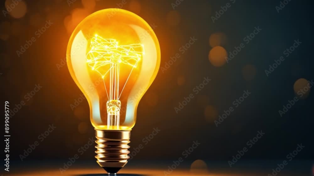 Big Idea, Creativity and Innovation Concept with light bulb. Big Idea, Creativity and Innovation - horizontal concept with glowing yellow light bulb and copy space for individual text Big Idea, Creativity and Innovation Concept with light bulb. Big Idea, Creativity and Innovation - horizontal concept with glowing yellow light bulb and copy space for individual text