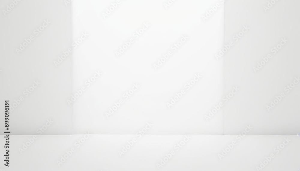 Empty room with shadows of window. Display product with blurred backdrop. Abstract white studio background for product presentation.20 Empty room with shadows of window. Display product with blurred backdrop. Abstract white studio background for product presentation.20