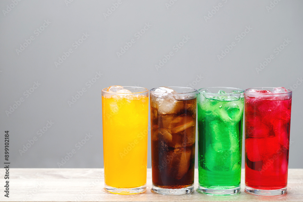 Soft drinks and fruit juice mixed with soda high in sugar have a negative effect on physical health Soft drinks and fruit juice mixed with soda high in sugar have a negative effect on physical health