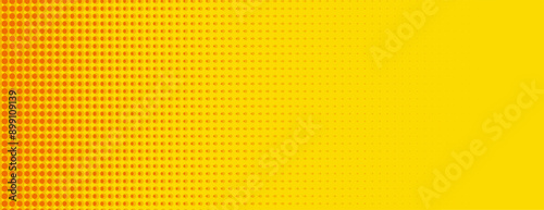 halftone style pop art retro yellow wallpaper design