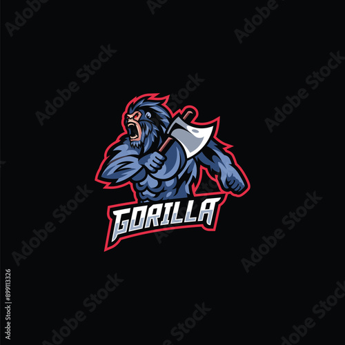 Gorilla Esport Logo Template