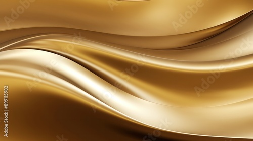 Abstract background of brushed gold metal, highlighting its fine details and glamorous sheen, suitable for adding richness and opulence to any visual project. photo