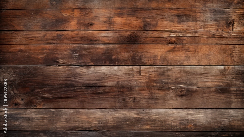 Fototapeta premium A weathered brick wall with ivy creeping up the sides, casting shadows in the afternoon sun