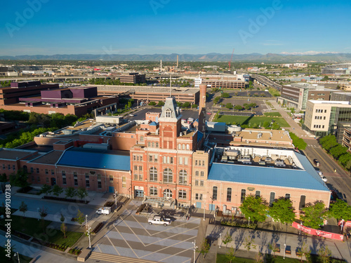 Tivoli Brewing building, Denver, Colorado, United States of America.