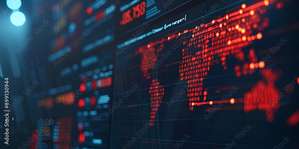 Global Data Network: Digital World Map with Data Points, International Connectivity: World Map Highlighting Data Flow Global Data Network: Digital World Map with Data Points, International Connectivity: World Map Highlighting Data Flow