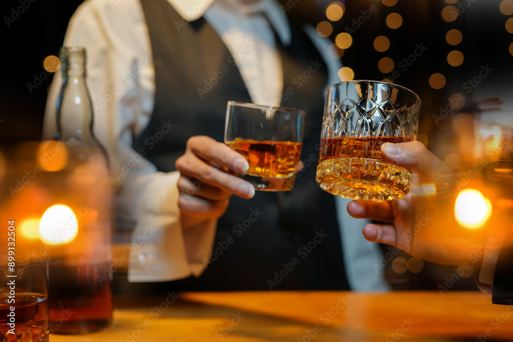 whiskey, for a friendly party in a bar or a restaurant. whiskey, for a friendly party in a bar or a restaurant.