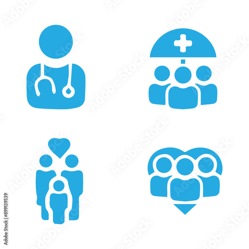 Health and medical related icons item.Vector  Illustrator EPS 10