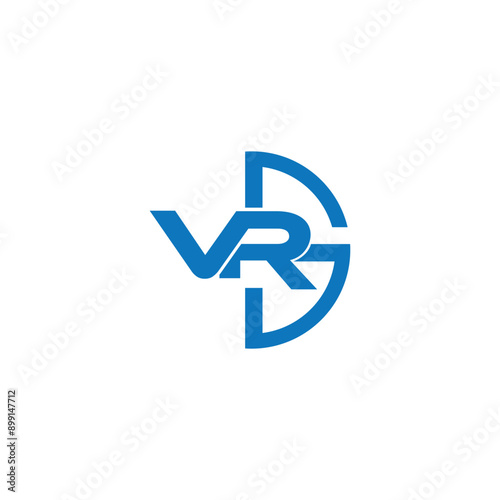 vrs logo, vrs initials vector design, vrs vector templet logo © Proarts360