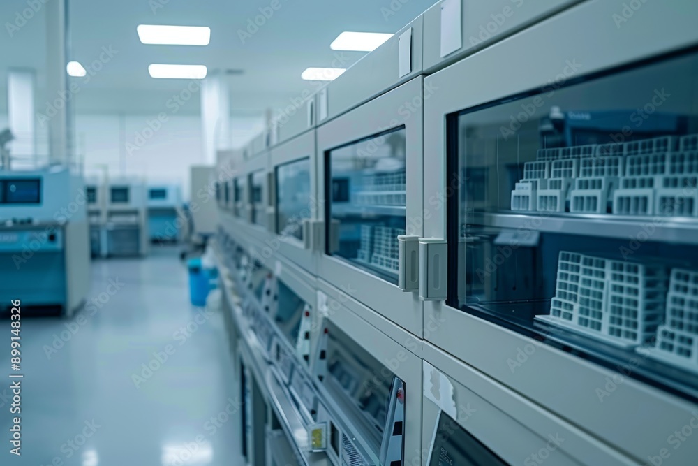 Modern operating room symbolizing medical technology innovation and advanced healthcare Modern operating room symbolizing medical technology innovation and advanced healthcare