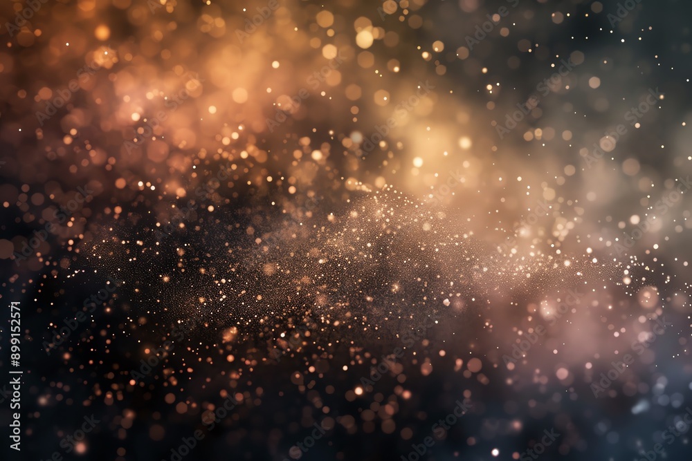 Fototapeta premium A mesmerizing cosmic background filled with shimmering particles and beautiful colors, perfect for creative projects and designs.