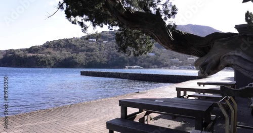 A landscape of sea side in Osezaki Shizuoka photo