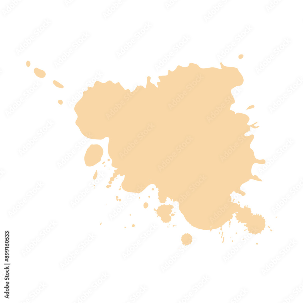 soft brown tan shade ink splash brush drop soft brown tan shade ink splash brush drop