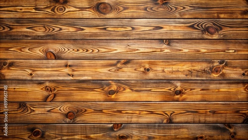 Realistic Wooden Plank Background Texture for Design and Decoration
