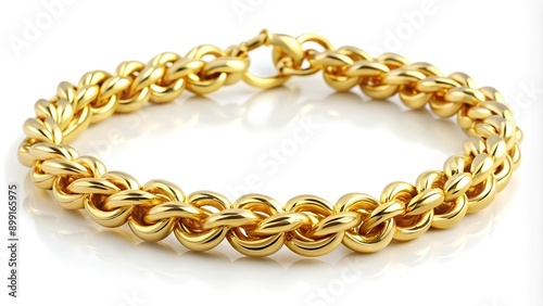 Yellow Gold Bracelet Beautifull Using