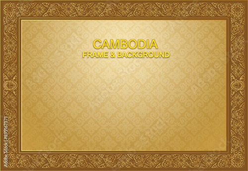 khmer water festival and background