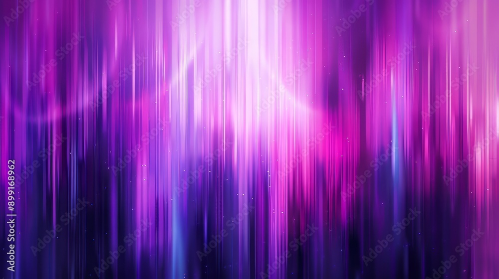 Abstract Purple and Pink Vertical Lines with Glimmering Lights