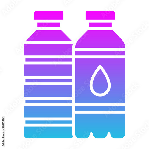 Water bottles Icon