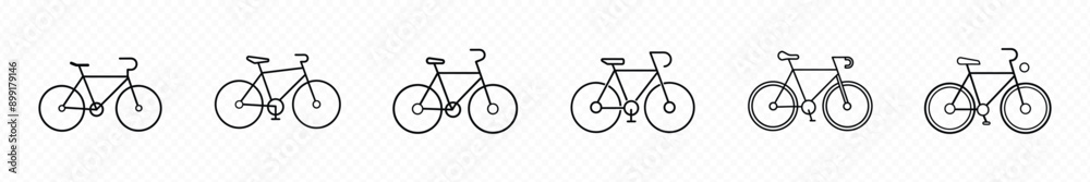 Bicycle icon on transparent background. bycicle icon vector, bycicle illustration, Bike icon. Bicycle icon on transparent background. bycicle icon vector, bycicle illustration, Bike icon.