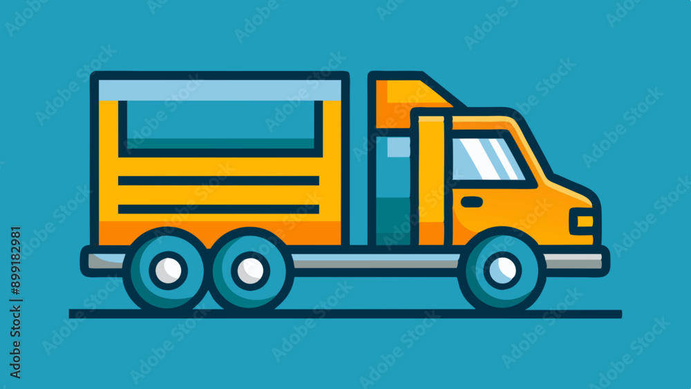 Truck Icon Vector Illustration: Flat Design Style for Graphics
Truck Icon Vector Illustration: Flat Design Style for Graphics