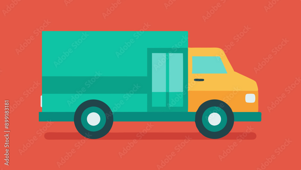 Truck Icon Vector Illustration: Flat Design Style for Graphics
Truck Icon Vector Illustration: Flat Design Style for Graphics