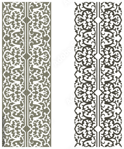 Islamic ornament vector graphic design, frame edge border, suitable for calligraphy decoration frames