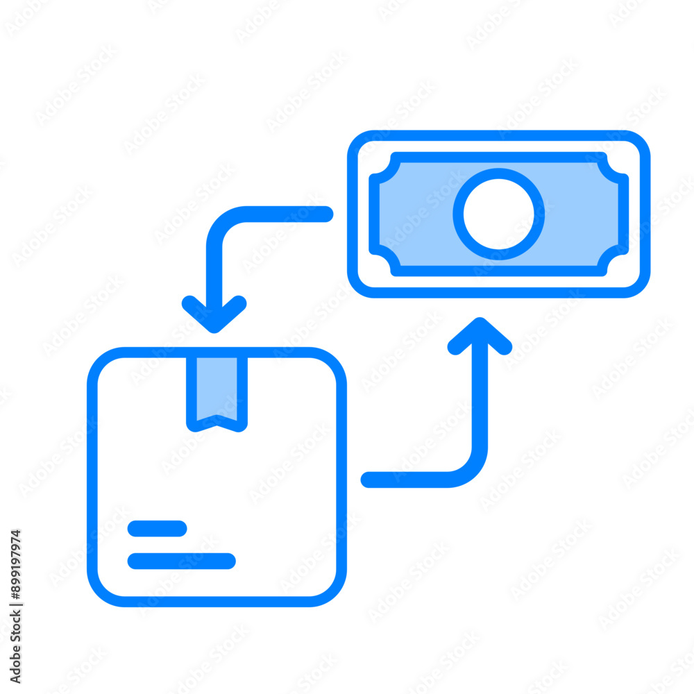 Cash on delivery icon. Cash on delivery, Logistic, Cash, Payment method, Delivery, Package, Pay, Box, Money. Vector icon illustration Cash on delivery icon. Cash on delivery, Logistic, Cash, Payment method, Delivery, Package, Pay, Box, Money. Vector icon illustration