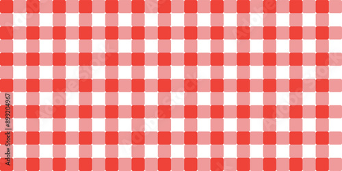 Red plaid pattern background. plaid pattern background. plaid background. Seamless pattern. for backdrop, decoration, gift wrapping, gingham tablecloth, blanket, tartan, fashion fabric print.