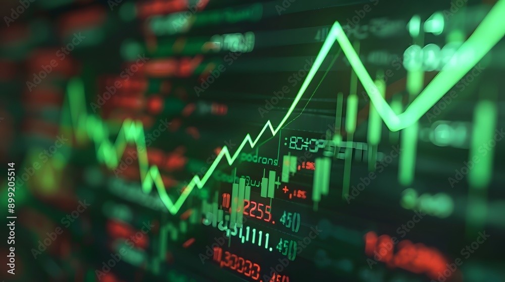 stock market graph stock market graph