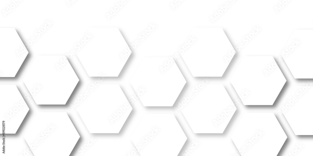 Abstract white background with hexagon and hexagonal background. Luxury white pattern with hexagons. abstract 3d hexagonal background with shadow. 3D futuristic abstract honeycomb mosaic background. Abstract white background with hexagon and hexagonal background. Luxury white pattern with hexagons. abstract 3d hexagonal background with shadow. 3D futuristic abstract honeycomb mosaic background.