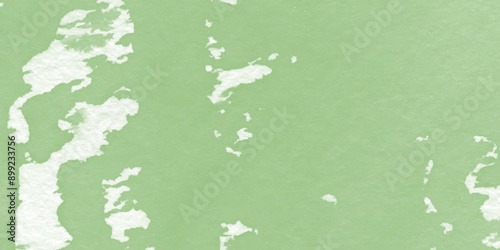 Abstract background of colorful liquid liner. Abstract texture of liquid acrylic. Macro mineral stone malachite on a white background