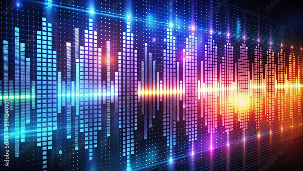 Abstract digital background of coding software for sound beats technology, coding, software, sound, beats Abstract digital background of coding software for sound beats technology, coding, software, sound, beats