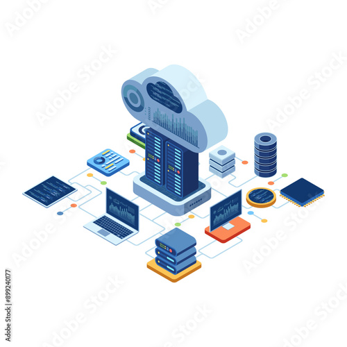 Isometric Cloud Based Solution with Data Center Connectivity