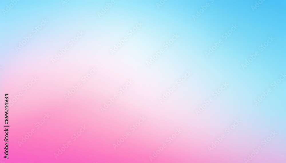 Obraz premium pink white and light blue grainy gradient background