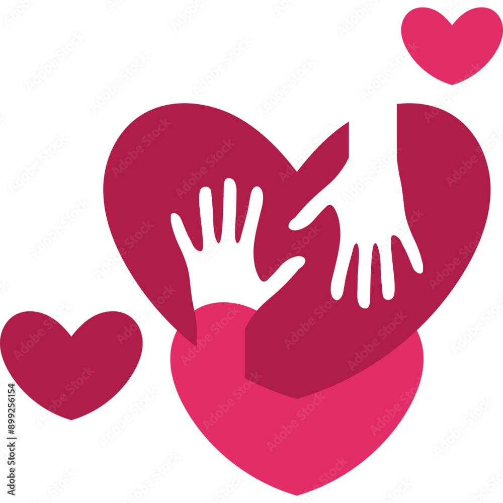 Love Charity Hand Love Charity Hand