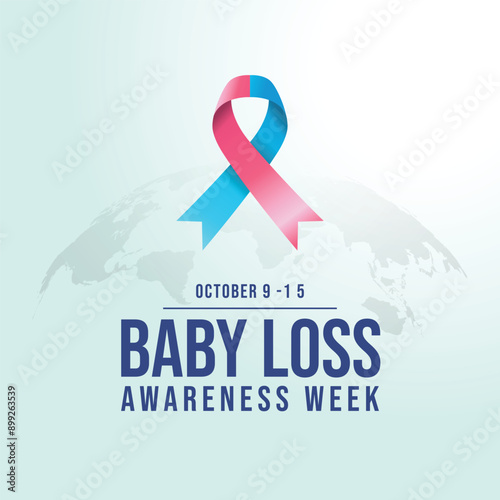 vector graphic of Baby Loss Awareness Week ideal for Baby Loss Awareness Week celebration.
